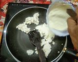 A picture of step 1 of Kesari Kalakand.