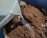 Foto del passaggio 2 della ricetta PIGNE AL CIOCCOLATO E CEREALI 🌲