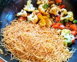 A picture of step 3 of Vermicelli (Semiya) Veggies Upma.