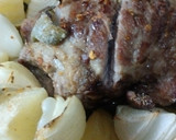 Foto del paso 7 de la receta: Tortuguita de cerdo al horno con vegetales