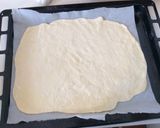A picture of step 11 of Sauerkraut & Spinach Pizza.