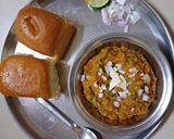 A picture of step 3 of Pav bhaji.