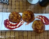 A picture of step 3 of Chilli Garlic Potato Smileys.