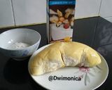 Foto langkah ke 1 dari resep Pancake durian | Durian pancakes | Dwimonica.