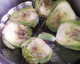 Foto del paso 2 de la receta: Alcachofas al vapor