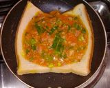 Foto langkah ke 3 dari resep Kreasi roti tawar mozarella cheese.