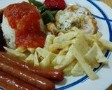 Foto del paso 3 de la receta: Arroz a la cubana, a mi estilo