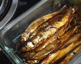 柳葉魚佃煮～簡易日本家常料理、下酒菜的食譜步驟2照片