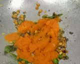 A picture of step 4 of Tricolour Pulao.