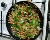 A picture of step 3 of Vegan Tacos with Textured Soy Protein.