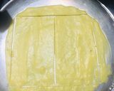 A picture of step 6 of Mango Malai Khandvi.