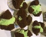 Foto langkah ke 8 dari resep Bolu Kukus Mekar Coklat Pandan.