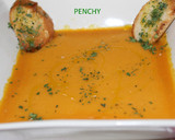 Foto del paso 4 de la receta: Crema melosa de calabaza con bruschettas