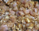 A picture of step 3 of Chicken charsi karahi.