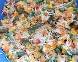 Fasírt rolád, sajtos, zöldséges töltelékkel recept fázis 2 fotója