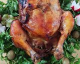 عکس مرحله 2 از دستور مرغ شکم پر با تنور سنگی