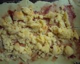 A picture of step 8 of Swiss roll ice cream cake#icecream fanatics.
