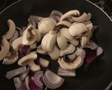 A picture of step 1 of Chorizo and Spinach Creamy Pasta.