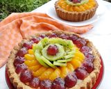 Foto langkah ke 6 dari resep Pie Buah Potong.