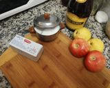 Foto del paso 1 de la receta: Frutas flambeadas expres