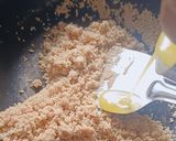 A picture of step 1 of Wheat Flour halwa with jaggery.
