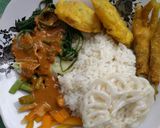 Foto langkah ke 5 dari resep Nasi pecel.