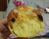 Foto langkah ke 8 dari resep Bolu hongkong keju almond.