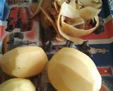 Csirkés-krumplis "lepénykék" recept fázis 1 fotója