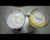A picture of step 4 of Rose Flavour and Kesar Pista Lassi.