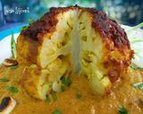 A picture of step 12 of Baked Malai Gobi Musallam.