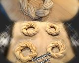 A picture of step 2 of 🥯Cinnamon Twists🥯 (Cristmax wreath).