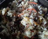 Foto del paso 9 de la receta: Arrocito de coliflor con berenjenas salteadas!!! 😁🍙🍚🍆🥕🌰🥒🍆🍚🍙