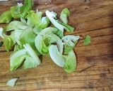 Foto del paso 1 de la receta Arroz con tortilla de verduras y chunchules