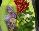Foto langkah ke 1 dari resep Oseng Kangkung mix Udang byTia.