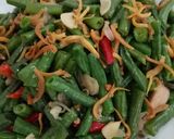 Foto langkah ke 3 dari resep Tumis Kacang Panjang Teri Medan.