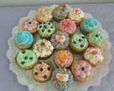 Foto del paso 9 de la receta: Cupcakes con buttercream de colores