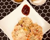 A picture of step 4 of Tiffin recipe challenge.