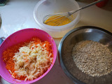 Budín de manzana 🍏 y 🥕 y avena
