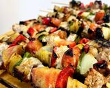 Foto del paso 5 de la receta: Brochetas de cerdo