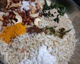 A picture of step 6 of Poha Chivda.