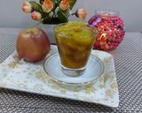 A picture of step 5 of Apple with jaggery murabba.