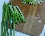 香蔥油醋拌杏菜的食譜步驟1照片