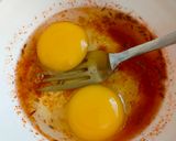A picture of step 1 of Zeera Omelette ☀️☀️.