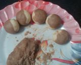 A picture of step 16 of Two In One brown semolina rasgulla.