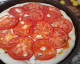 Foto del paso 8 de la receta: Pizza media masa caprese