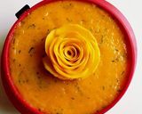A picture of step 9 of Mango Cheese Cake.