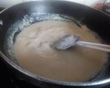 A picture of step 4 of Gajar halwa swiss roll.