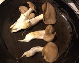 A picture of step 2 of California Farm Oyster Mushroom Steak Dinner.
