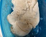 A picture of step 1 of Corn Mayo Naan Pizza (No yeast).