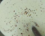 A picture of step 4 of Broken rice custard phirni.